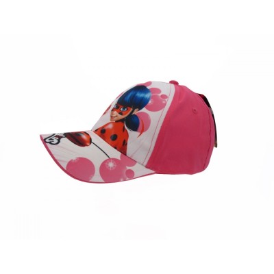 CAPPELLO BASEBALL CAP MIRACULOUS LADYBUG ROSA