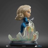 IRON STUDIOS FANTASTIC FOUR FIRST STEPS INVISIBLE WOMAN AND FRANKLIN MINICO PVC FIGURE STATUE