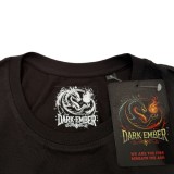 T SHIRT CHILDREN DARK EMBER SHARK