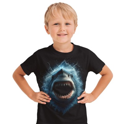MAGLIA T SHIRT BAMBINO DARK EMBER SQUALO