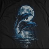 MAGLIA T SHIRT BAMBINO DARK EMBER DELFINI