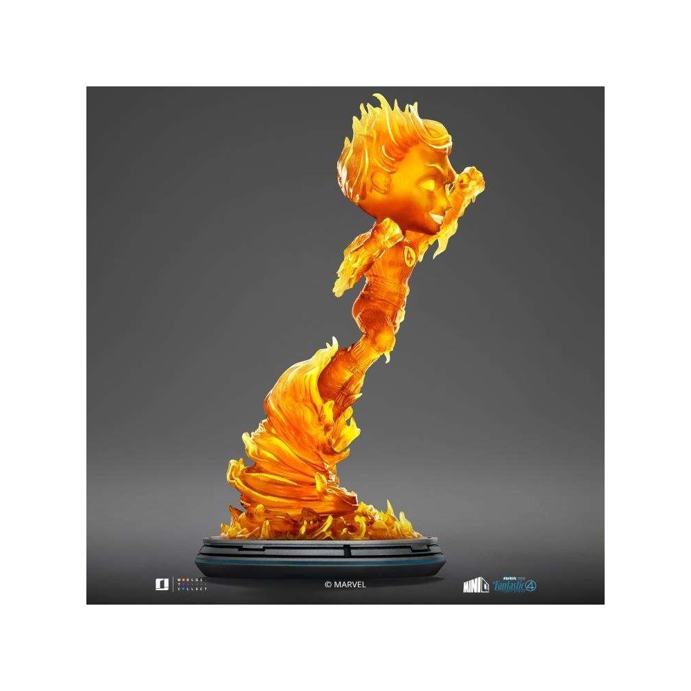 IRON STUDIOS FANTASTIC FOUR FIRST STEPS HUMAN TORCH MINICO PVC FIGURE STATUE