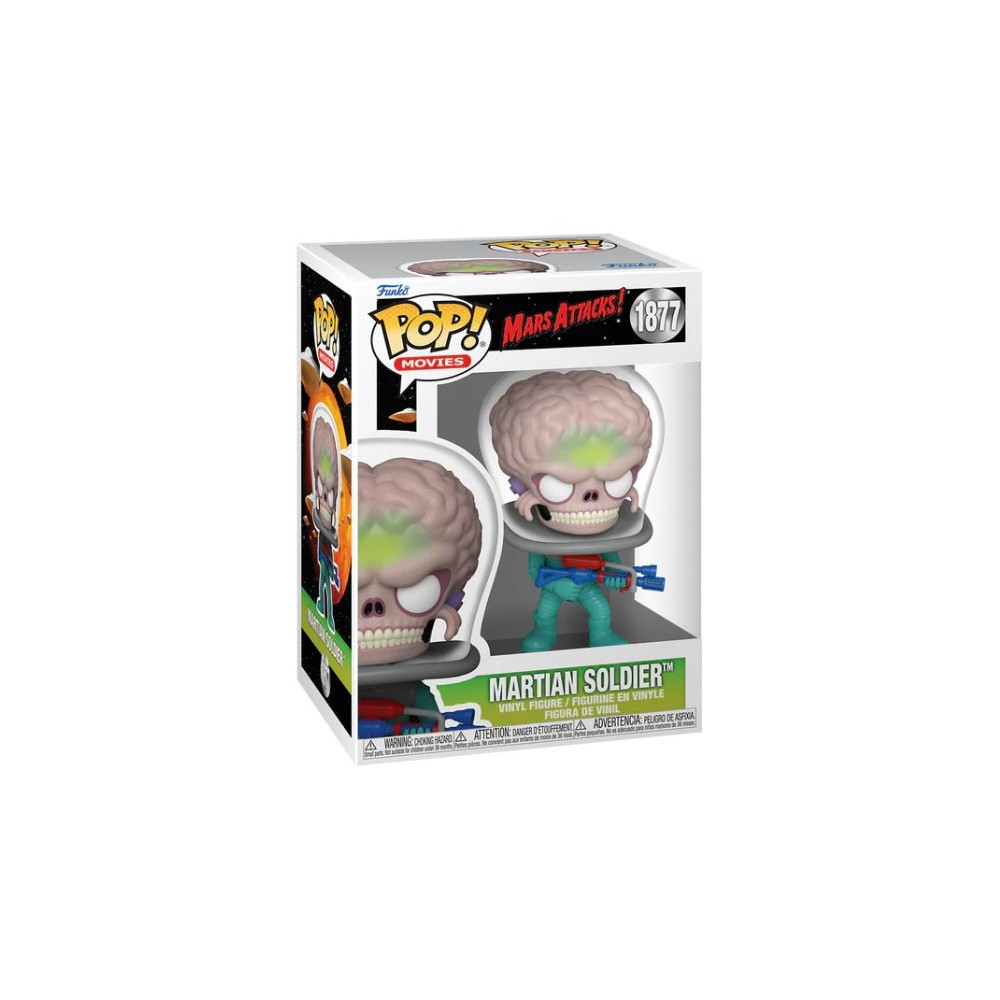FUNKO FUNKO POP! MARS ATTACKS! MARTIAN SOLDIER BOBBLE HEAD FIGURE