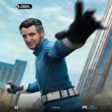 FANTASTIC FOUR FIRST STEPS MISTER FANTASTIC & H.E.R.B.I.E. ART SCALE STATUA IRON STUDIOS