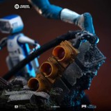 IRON STUDIOS FANTASTIC FOUR FIRST STEPS MISTER FANTASTIC & H.E.R.B.I.E. ART SCALE 1/10 STATUE