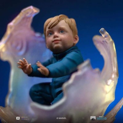 IRON STUDIOS FANTASTIC FOUR FIRST STEPS INVISIBLE WOMAN & FRANKLIN ART SCALE 1/10 STATUE