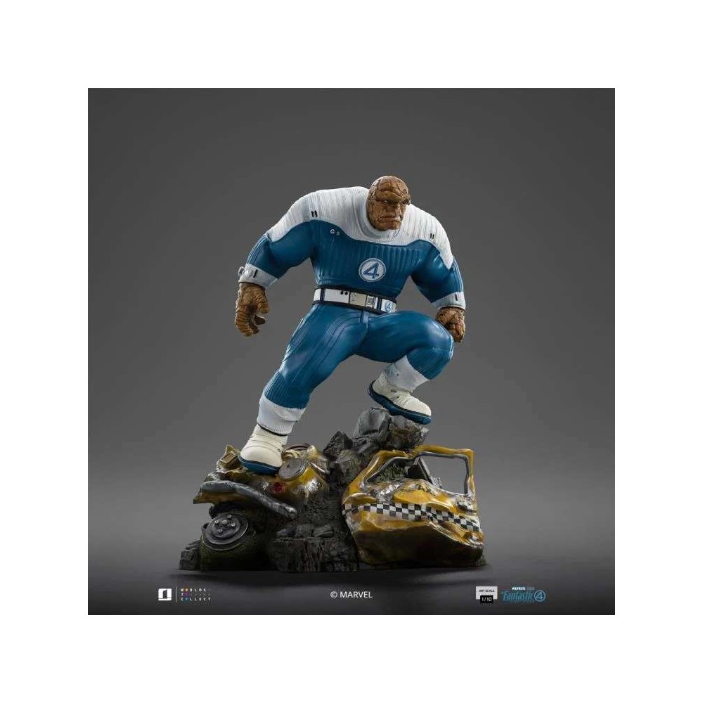 FANTASTIC FOUR FIRST STEPS THE THING ART SCALE STATUA IRON STUDIOS