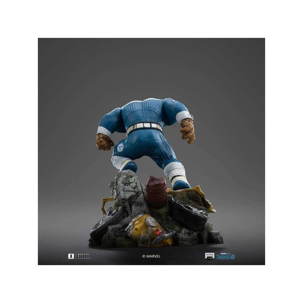 FANTASTIC FOUR FIRST STEPS THE THING ART SCALE STATUA IRON STUDIOS