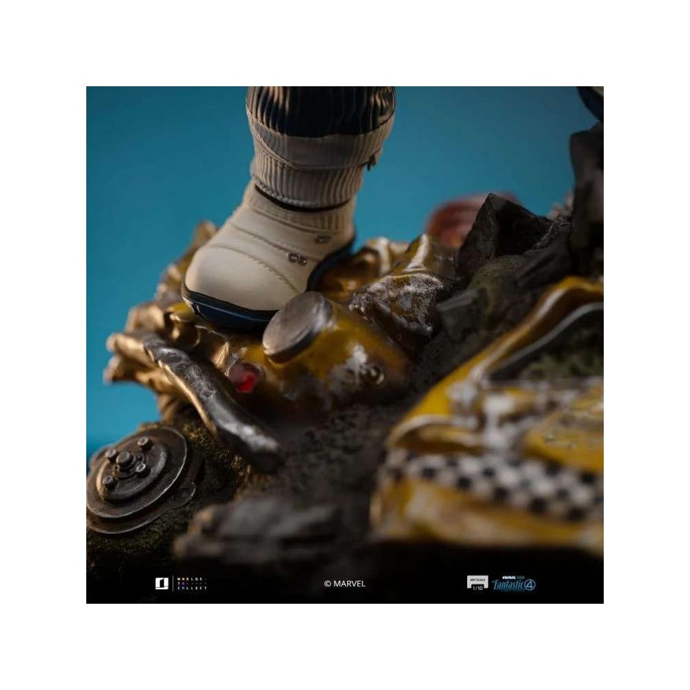 FANTASTIC FOUR FIRST STEPS THE THING ART SCALE STATUA IRON STUDIOS