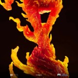 FANTASTIC FOUR FIRST STEPS HUMAN TORCH ART SCALE STATUA IRON STUDIOS