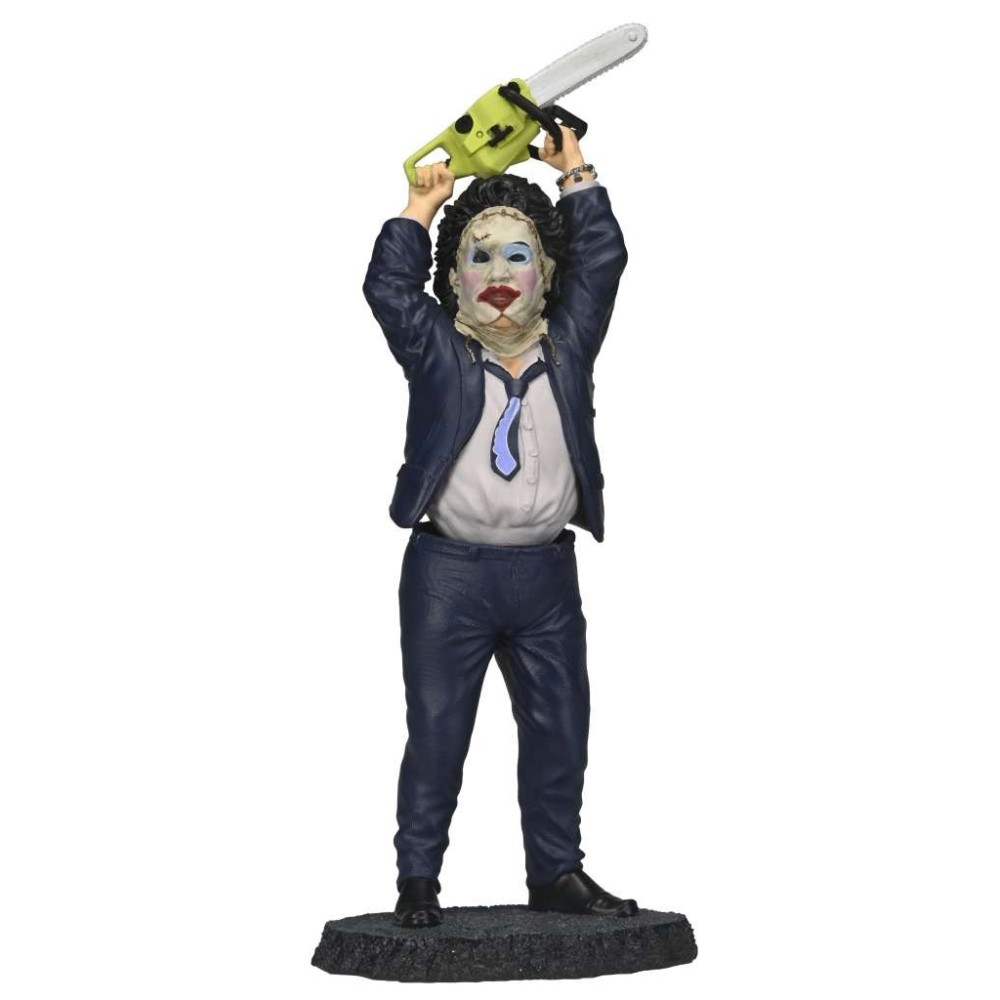 NECA THE TEXAS CHAINSAW MASSACRE PRETTY WOMAN LEATHERFACE BOBBLE HEADKNOCKER