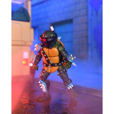 NECA TMNT NINJA TURTLES CARTOON DARK LEO PVC ACTION FIGURE