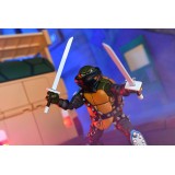 TEENAGE MUTANT NINJA TURTLES CARTOON DARK LEO ACTION FIGURE NECA