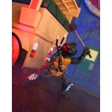 TEENAGE MUTANT NINJA TURTLES CARTOON DARK LEO ACTION FIGURE NECA