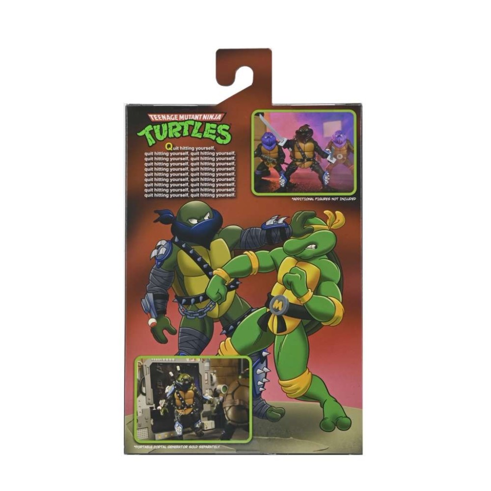 NECA TMNT NINJA TURTLES CARTOON DARK LEO PVC ACTION FIGURE