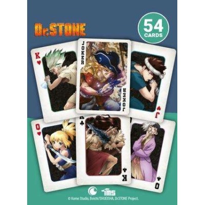 MANGACARDS DR. STONE POKER PLAYING CARDS MAZZO CARTE DA GIOCO DO NOT PANIC GAMES