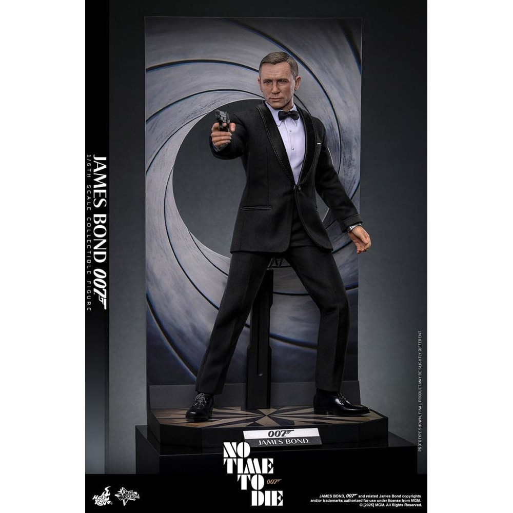 007 NO TIME TO DIE JAMES BOND MOVIE MASTERPIECE ACTION FIGURE HOT TOYS
