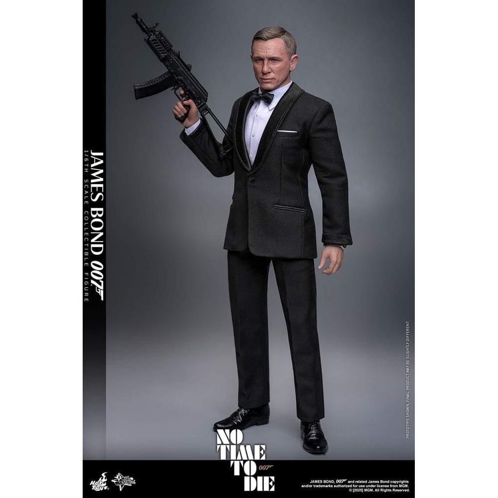 HOT TOYS 007 NO TIME TO DIE JAMES BOND MOVIE MASTERPIECE 30CM 1/6 ACTION FIGURE