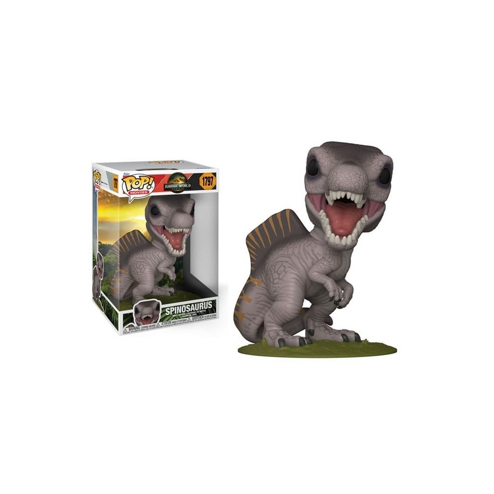 JURASSIC WORLD REBIRTH FUNKO POP! SUPER SIZED SPINOSAURUS BOBBLE HEAD FUNKO