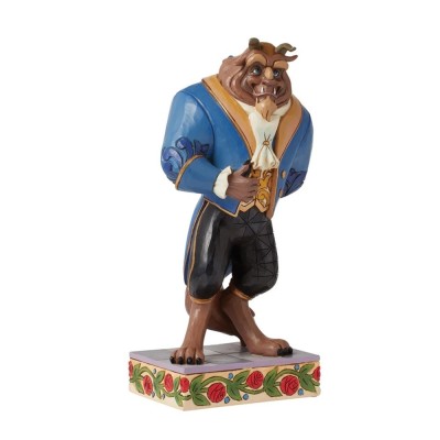 ENESCO BEAUTY AND THE BEAST BALLROOM SUIT BEAST DISNEY TRADITIONS STATUE FIGURE