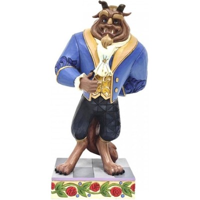 ENESCO BEAUTY AND THE BEAST BALLROOM SUIT BEAST DISNEY TRADITIONS STATUE FIGURE