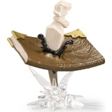 HARRY POTTER DIARIO DI TOM RIDDLE CON ZANNA DI BASILISCO STATUA FIGURE NOBLE COLLECTIONS