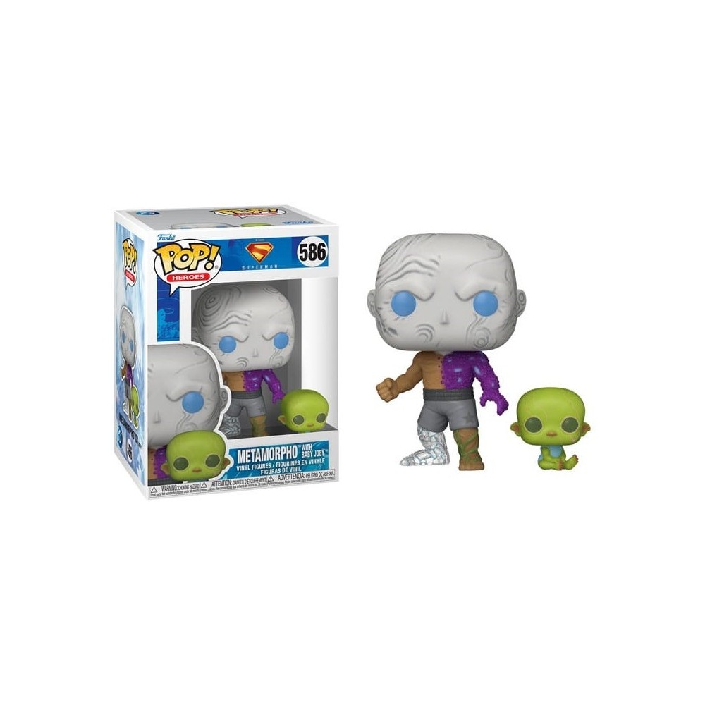 FUNKO FUNKO POP! SUPERMAN 2025 MOVIE METAMORPHO BOBBLE HEAD FIGURE