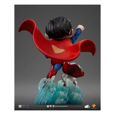 SUPERMAN LEGACY SUPERMAN & KRYPTO MINICO FIGURE STATUA IRON STUDIOS