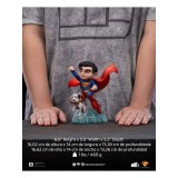 SUPERMAN LEGACY SUPERMAN & KRYPTO MINICO FIGURE STATUA IRON STUDIOS