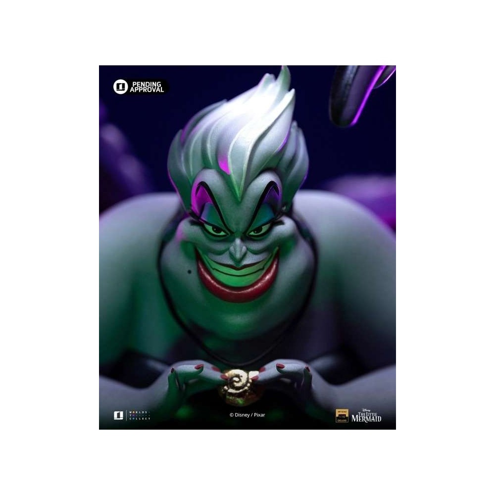 IRON STUDIOS DISNEY THE LITTLE MERMAID URSULA ART SCALE DELUXE 1/10 STATUE RESIN FIGURE