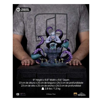 IRON STUDIOS DISNEY THE LITTLE MERMAID URSULA ART SCALE DELUXE 1/10 STATUE RESIN FIGURE