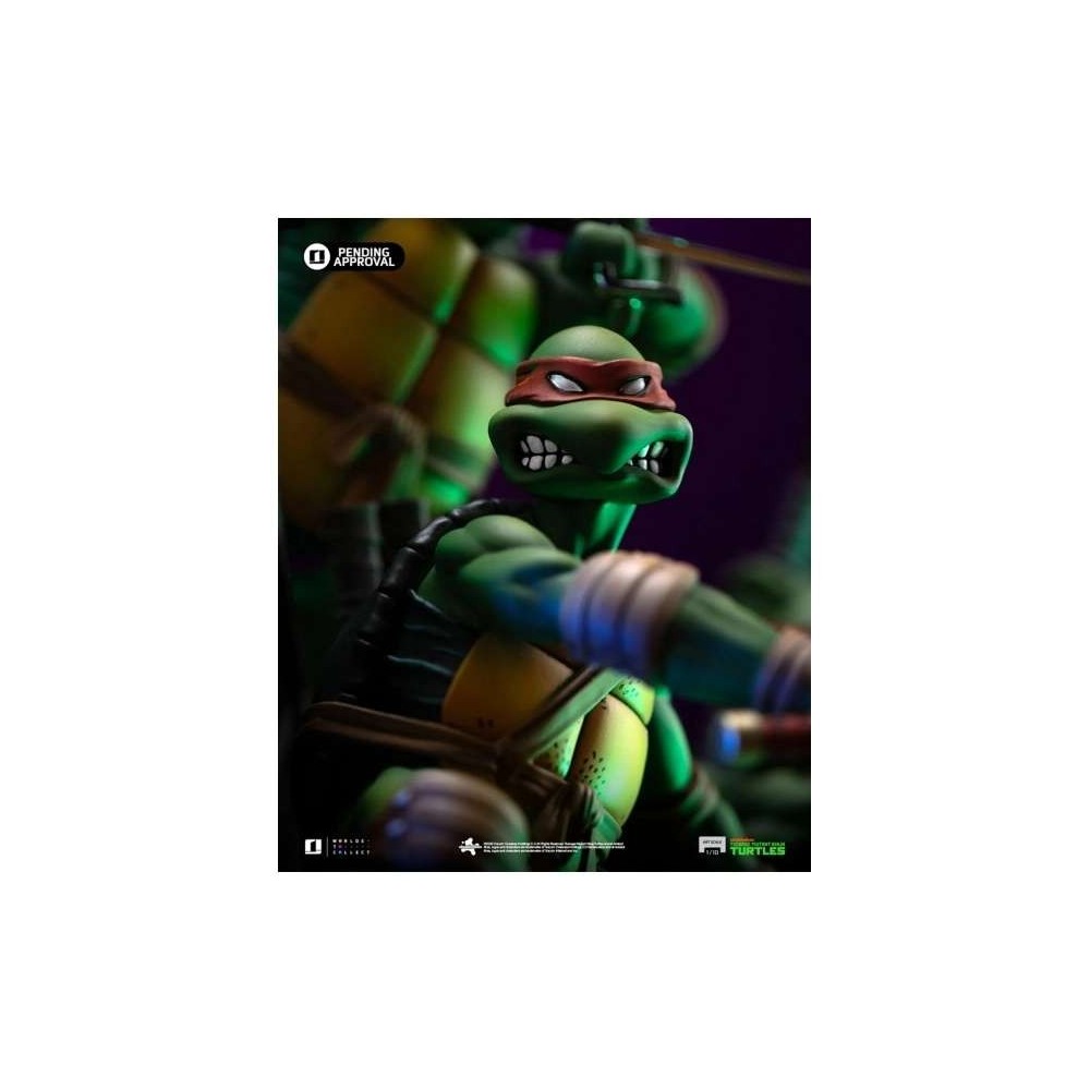 TEENAGE MUTANT NINJA TURTLES ART SCALE KEVIN EASTMAN VERSION 1/10 STATUA FIGURE IRON STUDIOS