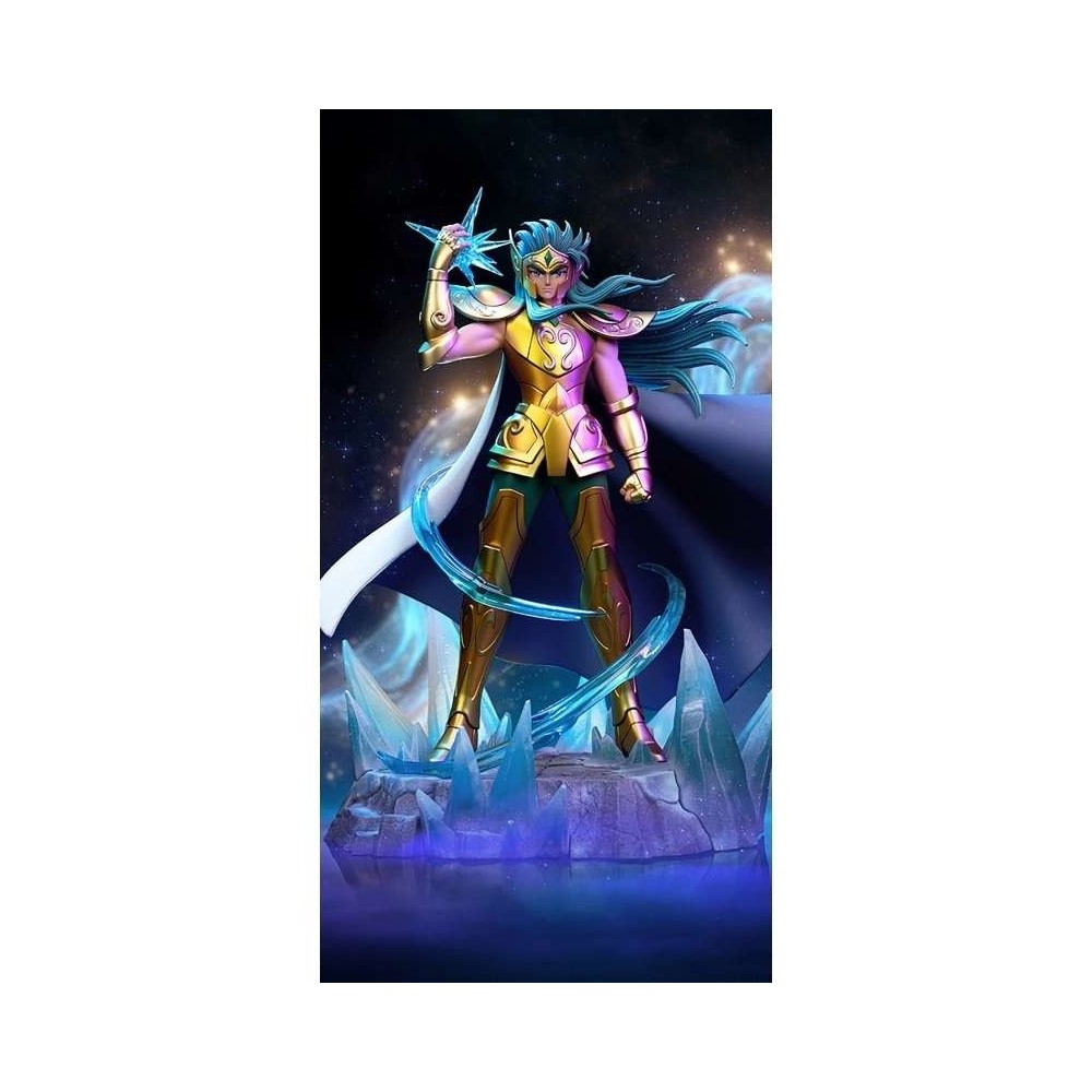 IRON STUDIOS SAINT SEIYA AQUARIUS CAMUS ART SCALE 1/10 STATUE RESIN FIGURE
