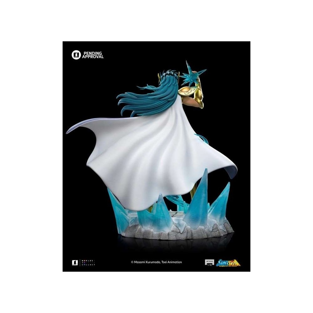 IRON STUDIOS SAINT SEIYA AQUARIUS CAMUS ART SCALE 1/10 STATUE RESIN FIGURE