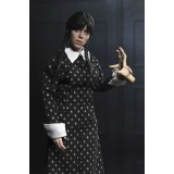 WEDNESDAY ADDAMS CLASSIC DRESS CLOTHED ACTION FIGURE NECA