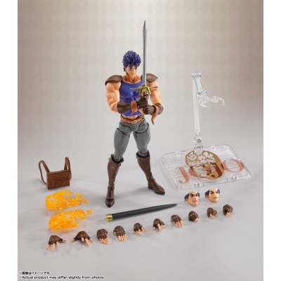 BANDAI JOJO'S BIZARRE ADVENTURE JONATHAN JOESTAR S.H. FIGUARTS PVC ACTION FIGURE