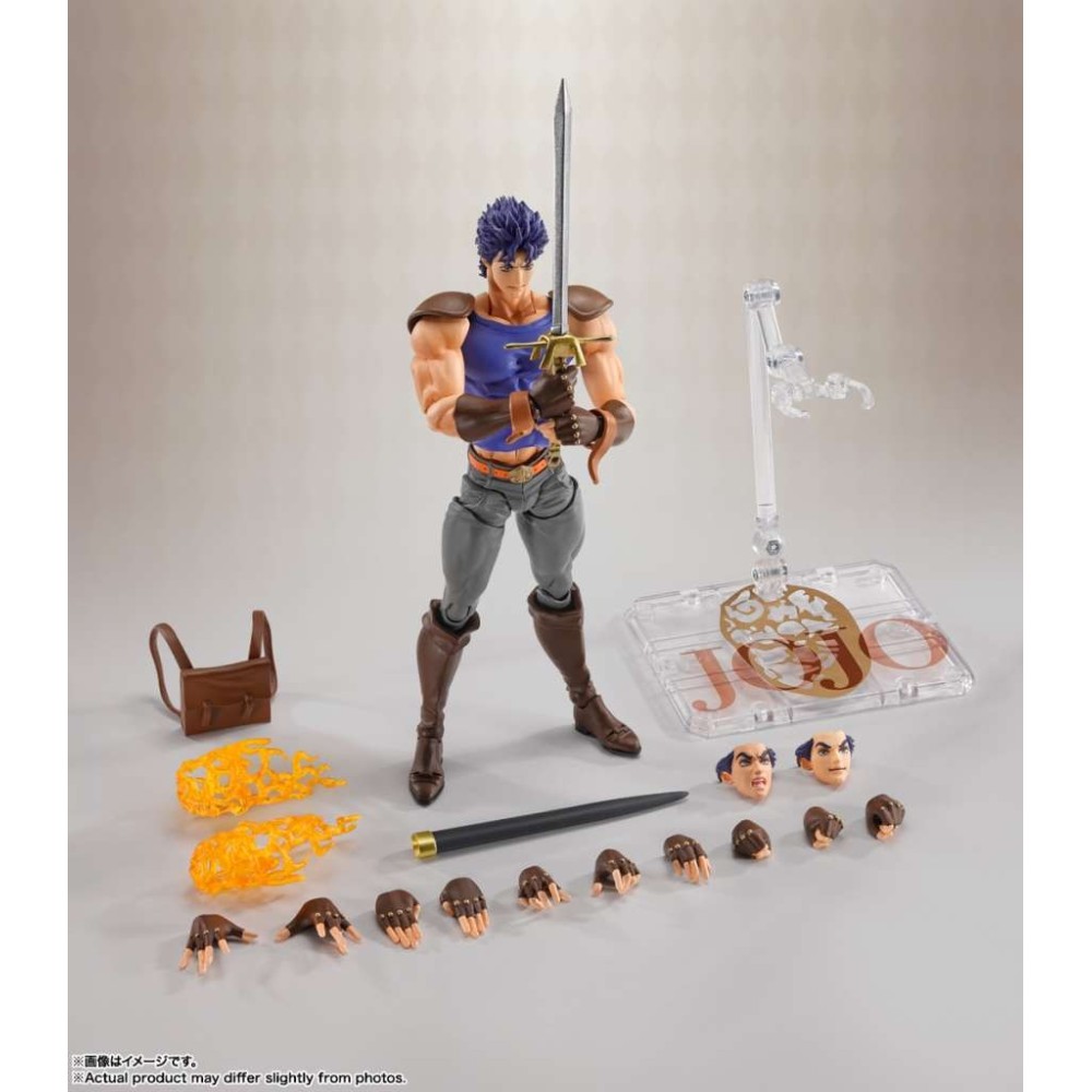BANDAI JOJO'S BIZARRE ADVENTURE JONATHAN JOESTAR S.H. FIGUARTS PVC ACTION FIGURE