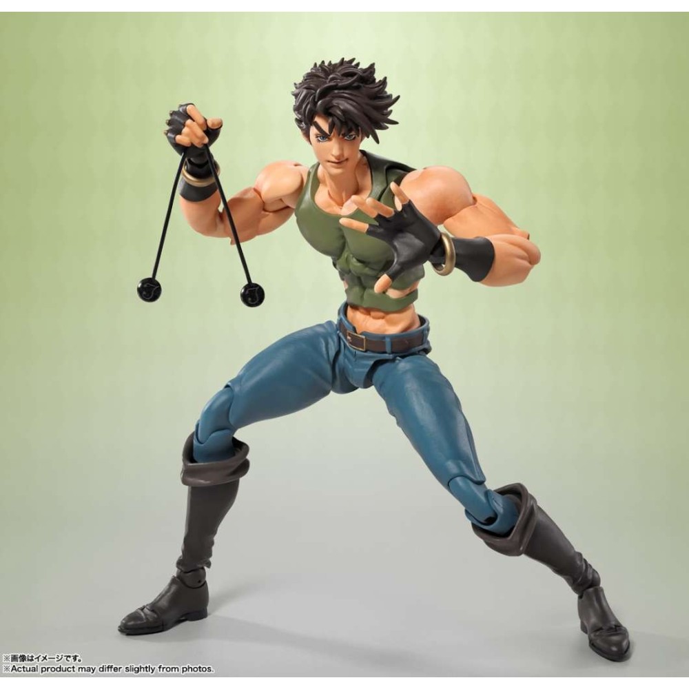 BANDAI JOJO'S BIZARRE ADVENTURE JOSEPH JOESTAR S.H. FIGUARTS PVC ACTION FIGURE