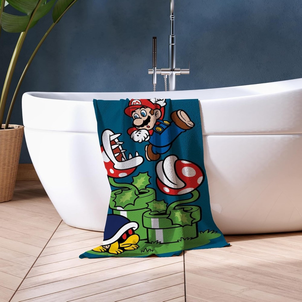 LYO SUPER MARIO BEACH BATH TOWEL 140X70CM