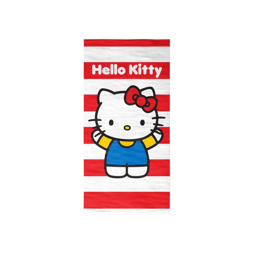 LYO HELLO KITTY BEACH BATH TOWEL 140X70CM