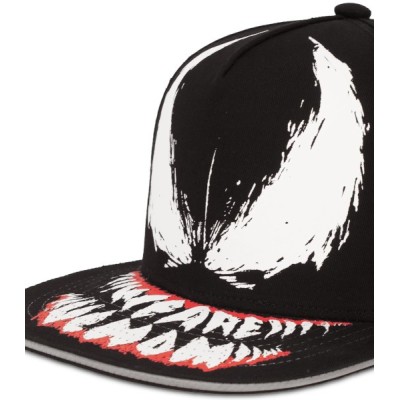 VENOM GLOW IN THE DARK BASEBALL CAP CAPPELLO DIFUZED