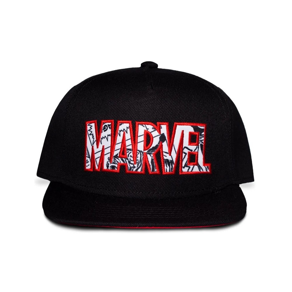 DIFUZED MARVEL LOGO STRIPS BASEBALL CAP