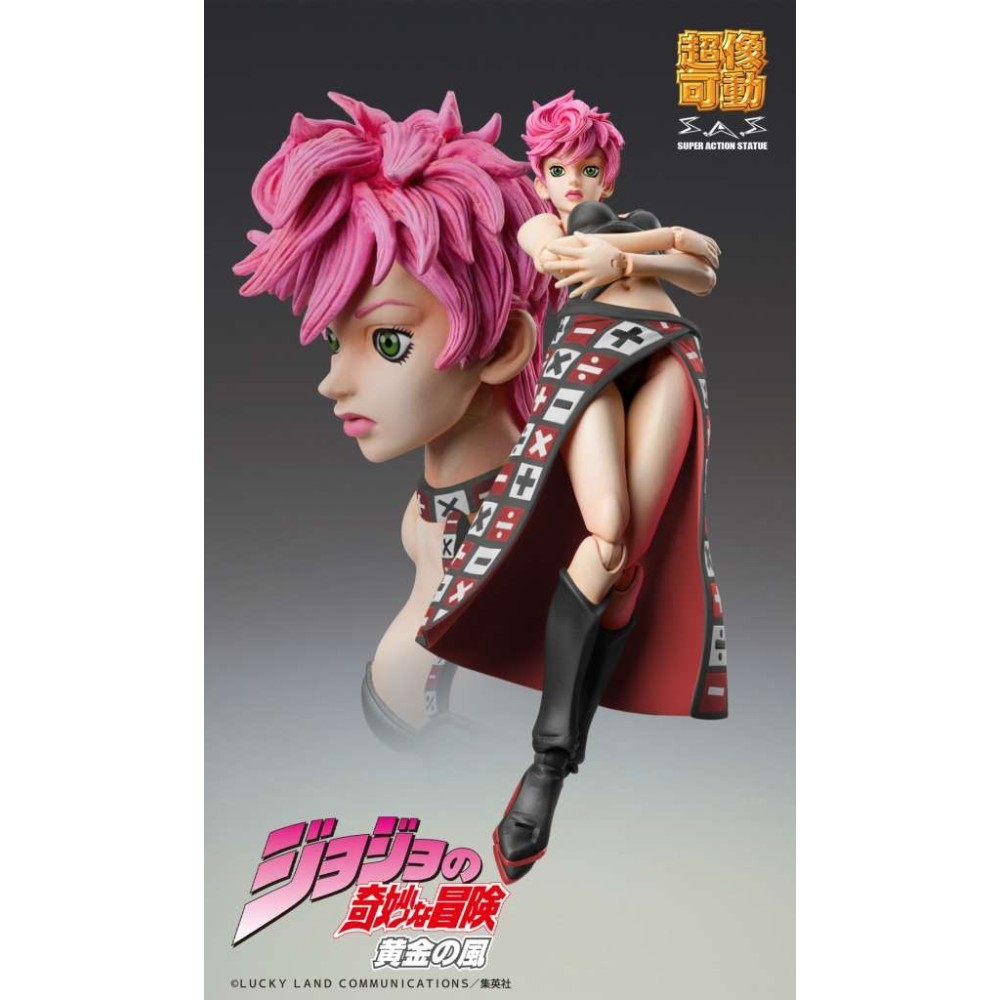 JOJO'S BIZARRE ADVENTURE TRISH UNA BLACK VER. CHOZOKADO ACTION FIGURE MEDICOS ENTERTAINMENT