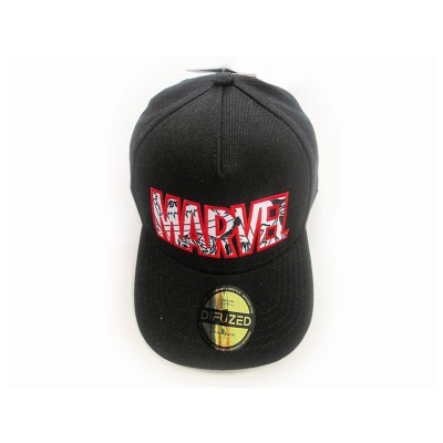 DIFUZED MARVEL LOGO STRIPS BASEBALL CAP