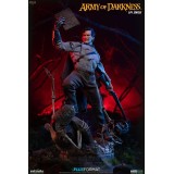 INFINITE STATUE ARMY OF DARKNESS ASH WILLIAMS 1/4 SCALE PLUS FORMAT STATUE RESIN FIGURE