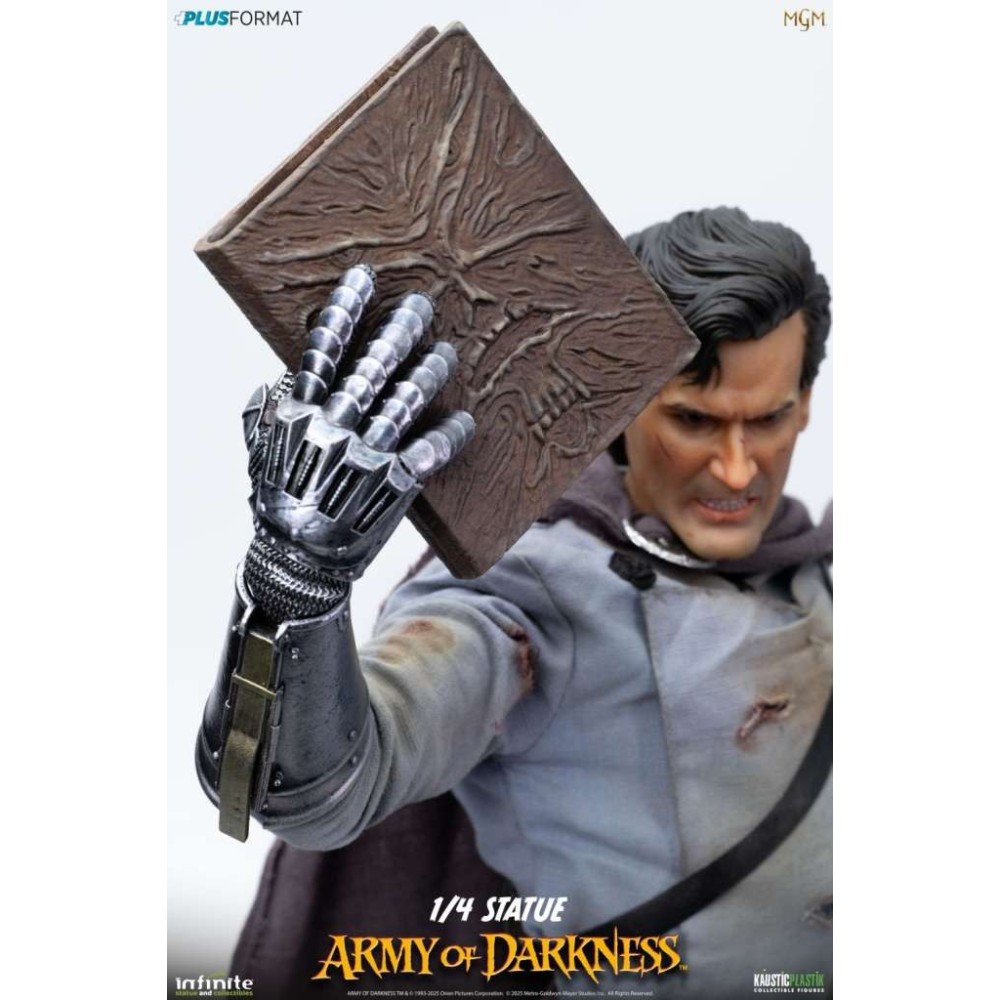 ARMY OF DARKNESS ASH WILLIAMS 1/4 PLUS FORMAT STATUA RESINA FIGURE INFINITE STATUE