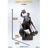 INFINITE STATUE ARMY OF DARKNESS ASH WILLIAMS 1/4 SCALE PLUS FORMAT STATUE RESIN FIGURE