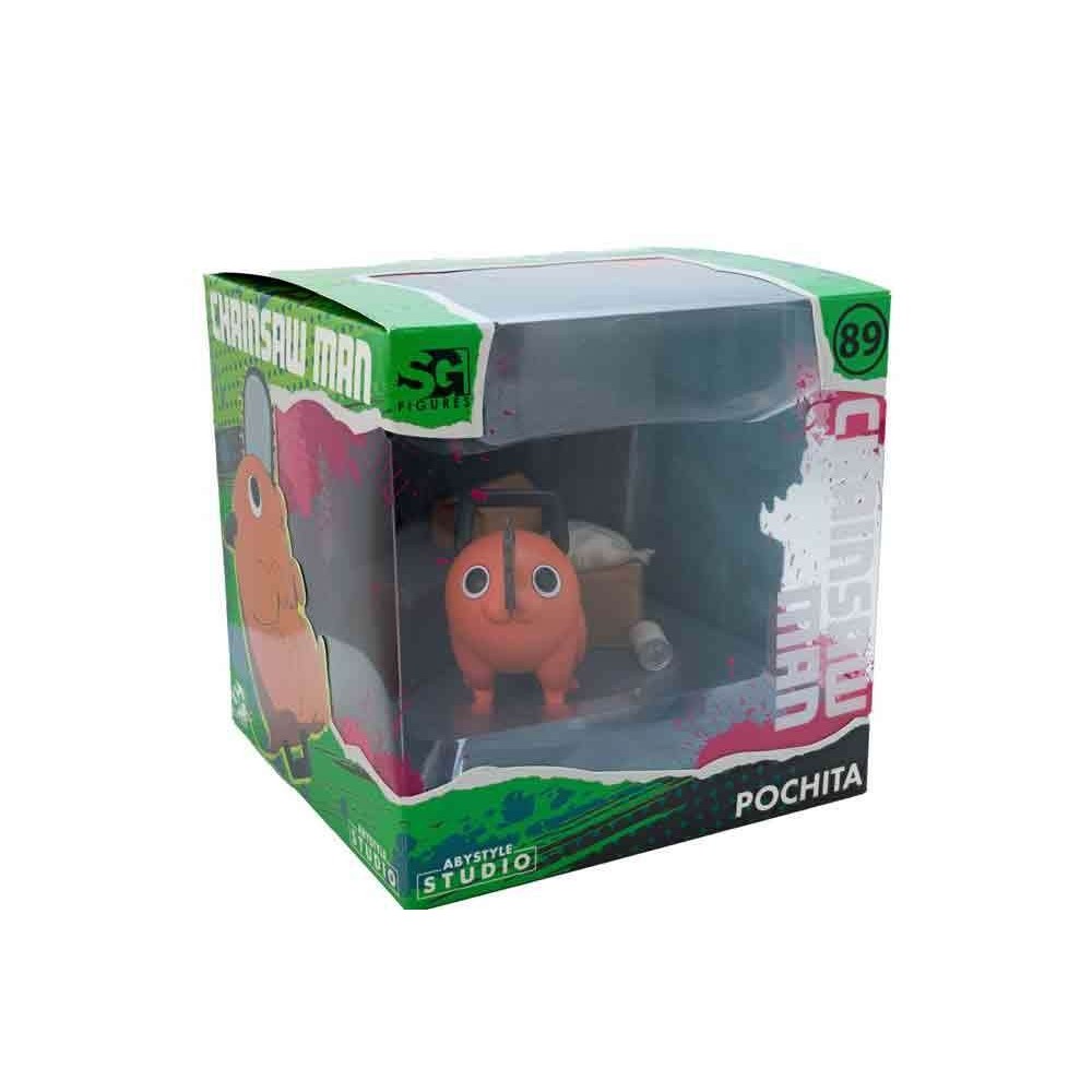 ABYSTYLE CHAINSAW MAN POCHITA SUPER FIGURE COLLECTION PVC STATUE