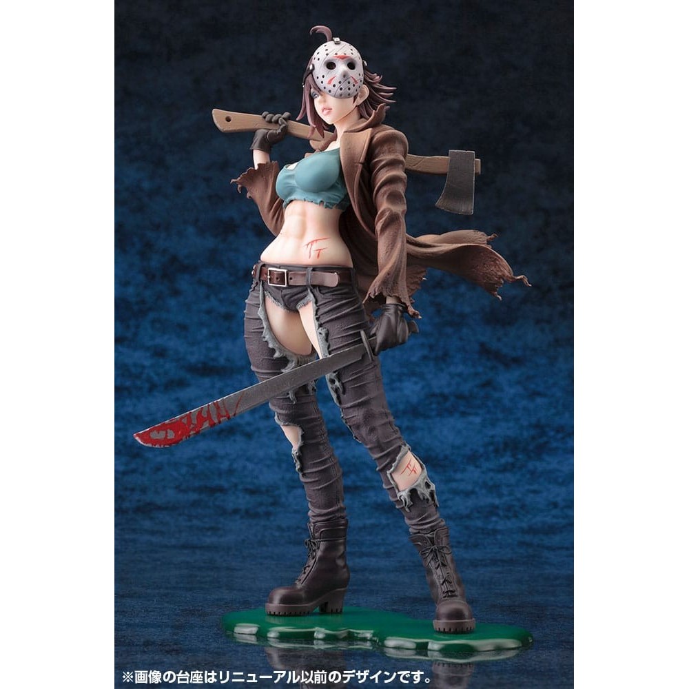 KOTOBUKIYA FREDDY VS JASON VOORHEES JASON BISHOUJO 2ND EDITION 1/7 SCALE STATUE PVC FIGURE