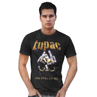 MAGLIA T SHIRT TUPAC ALL EYEZ ON ME